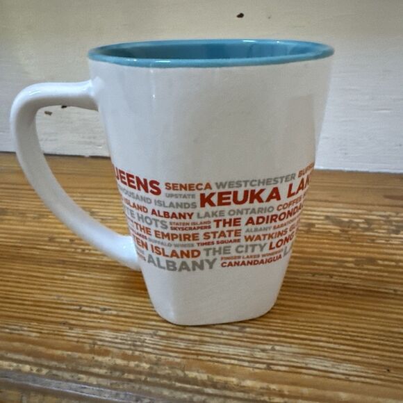 Dunkin’ Donuts 2017 Destinations New York Limited Edition Square Base Mug Cup - Picture 1 of 5